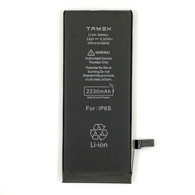 Акумулятор TAMEX для iPhone 6S 2230 mAh/підвищеної ємності Акумулятор TAMEX для iPhone 6S 2230 mAh/підвищеної ємності