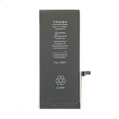 Акумулятор TAMEX для iPhone 6 Plus 3520 mAh/підвищеної ємності Акумулятор TAMEX для iPhone 6 Plus 3520 mAh/підвищеної ємності