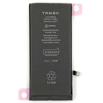 Акумулятор TAMEX для iPhone XR 3142 mAh/616-00471/підвищеної ємності Акумулятор TAMEX для iPhone XR 3142 mAh/616-00471/підвищеної ємності