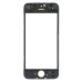 Скло дисплея для переклеювання iPhone 5g Black (OCA плівка+Рамка)
