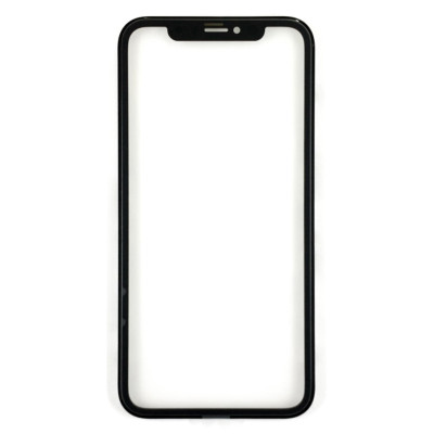 Скло дисплея для переклеювання iPhone XR Black (OCA плівка+Рамка) Скло дисплея для переклеювання iPhone XR Black (OCA плівка+Рамка)