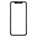 Скло дисплея для переклеювання iPhone XR Black (OCA плівка+Рамка)