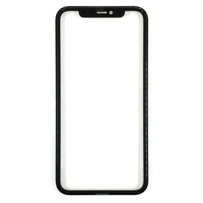 Скло дисплея для переклеювання iPhone 11 Black (OCA плівка+Рамка) Скло дисплея для переклеювання iPhone 11 Black (OCA плівка+Рамка)