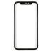 Скло дисплея для переклеювання iPhone 11 Black (OCA плівка+Рамка)