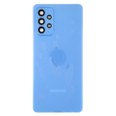 Задня кришка для Samsung A72 / A725 зі склом камери Blue