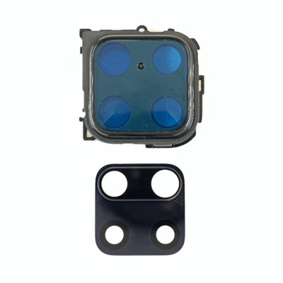 Скло камери для Xiaomi Redmi Note 9 Pro with frame Black Скло камери для Xiaomi Redmi Note 9 Pro with frame Black