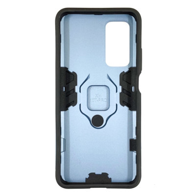 Протиударний чохол Transformer Ring for Magnet для Xiaomi Mi 10T/Mi 10T Pro- сірий Протиударний чохол Transformer Ring for Magnet для Xiaomi Mi 10T/Mi 10T Pro- сірий