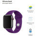 Ремінець Soft Touch для Apple Watch 38/40/41/42mm(ser.10)- фіолетовий