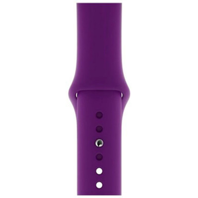 Ремінець Soft Touch для Apple Watch 38/40/41/42mm(ser.10)- фіолетовий