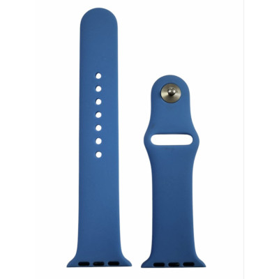 Ремінець Soft Touch для Apple Watch 38/40/41/42mm(ser.10)- синій Ремінець Soft Touch для Apple Watch 38/40/41/42mm(ser.10)- синій