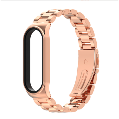 Ремінець металевий для Mi Band 3- золотий Ремінець металевий для Mi Band 3- золотий