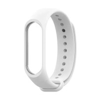 Ремінець силіконовий для Mi Band 3/4- білий Ремінець силіконовий для Mi Band 3/4- білий