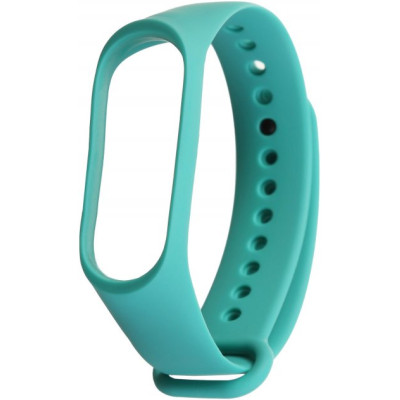 Ремінець силіконовий для Mi Band 3/4- бірюзовий Ремінець силіконовий для Mi Band 3/4- бірюзовий