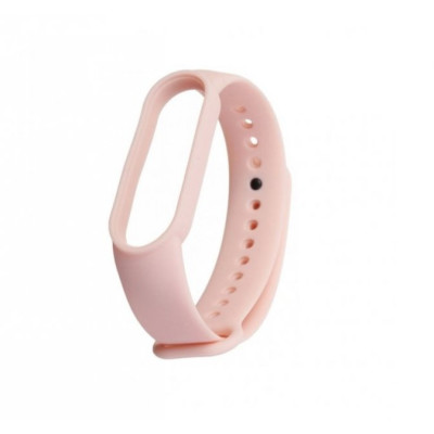 Ремінець силіконовий для Mi Band 3/4- рожевий пісок Ремінець силіконовий для Mi Band 3/4- рожевий пісок