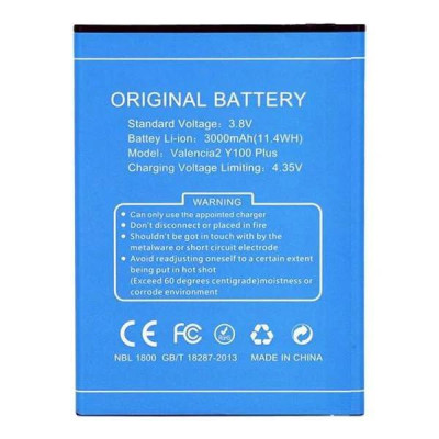 Акумулятор для Doogee Y100 Plus Valencia 2 (9100185) Акумулятор для Doogee Y100 Plus Valencia 2 (9100185)