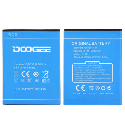 Акумулятор для Doogee Y100 Pro Valencia 2 (9100186) Акумулятор для Doogee Y100 Pro Valencia 2 (9100186)
