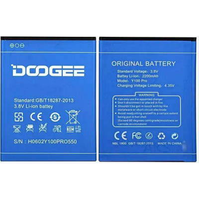 Акумулятор для Doogee Y100 pro, Doogee Y100 Pro Valencia 2 (9100150) Акумулятор для Doogee Y100 pro, Doogee Y100 Pro Valencia 2 (9100150)