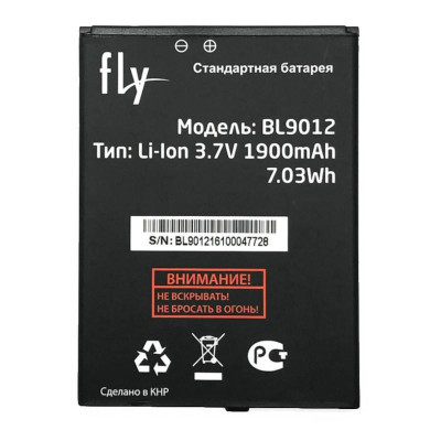 Акумулятор для Fly FS509/FS508 (BL9012) Акумулятор для Fly FS509/FS508 (BL9012)