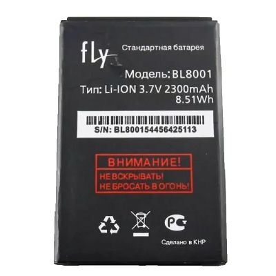Акумулятор для Fly IQ4490 Era Nano 4 (BL8001) Акумулятор для Fly IQ4490 Era Nano 4 (BL8001)