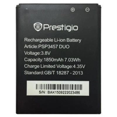 Акумулятор для Prestigio Wize F3/PSP3457 Акумулятор для Prestigio Wize F3/PSP3457
