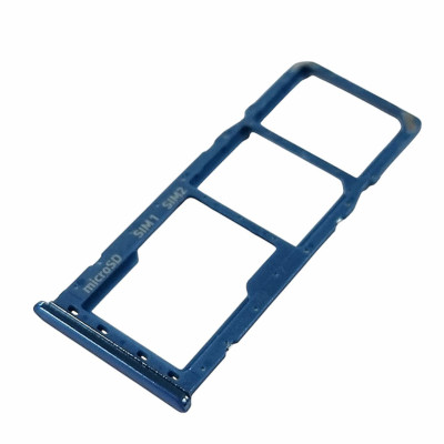 SIM лоток для Samsung A30 / A305 Blue