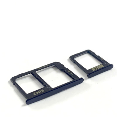 SIM лоток для Samsung J6 Plus 2018 / J615 + MMC лоток Black SIM лоток для Samsung J6 Plus 2018 / J615 + MMC лоток Black