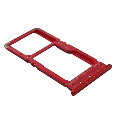 SIM лоток для Xiaomi Redmi Note 6 Pro Red SIM лоток для Xiaomi Redmi Note 6 Pro Red