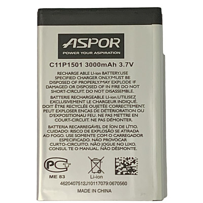 Акумулятор Aspor для Asus ZenFone 2 Laser ZE551KL (C11P1501) Акумулятор Aspor для Asus ZenFone 2 Laser ZE551KL (C11P1501)