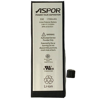 Акумулятор Aspor для iPhone 5SE Акумулятор Aspor для iPhone 5SE