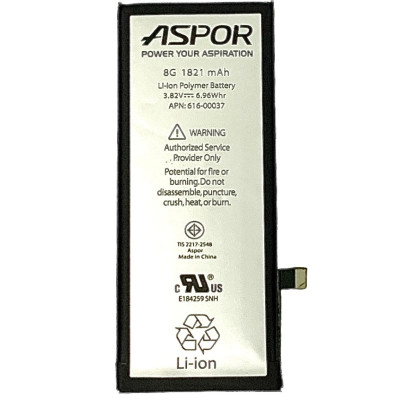 Акумулятор Aspor для iPhone 8G Акумулятор Aspor для iPhone 8G
