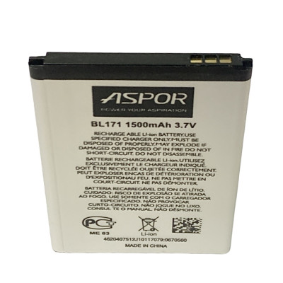Акумулятор Aspor для Lenovo BL-171 (A60 / A65 / A356 / A368 / A370e / A390t / A500) Акумулятор Aspor для Lenovo BL-171 (A60 / A65 / A356 / A368 / A370e / A390t / A500)