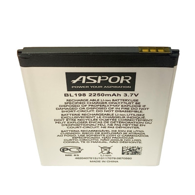 Акумулятор Aspor для Lenovo BL-198 (A620t / A830 / A850 / S8 / S860E / S880 / S890 / S898t) Акумулятор Aspor для Lenovo BL-198 (A620t / A830 / A850 / S8 / S860E / S880 / S890 / S898t)