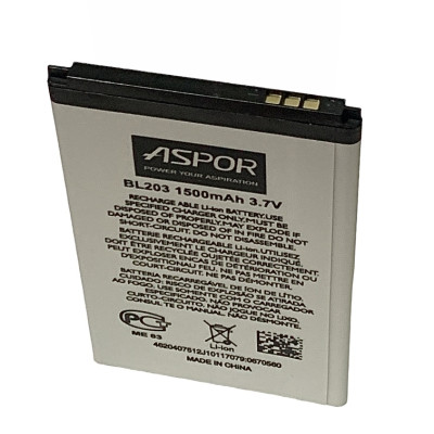 Акумулятор Aspor для Lenovo BL-203 (A278T / A308T / A318T / A365E / A369) Акумулятор Aspor для Lenovo BL-203 (A278T / A308T / A318T / A365E / A369)