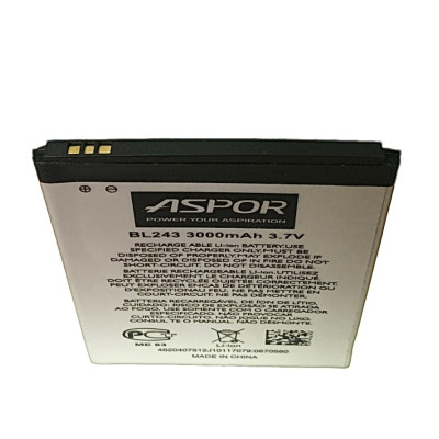 Акумулятор Aspor для Lenovo BL-243 (A7000 / K3 NOTE / K50)