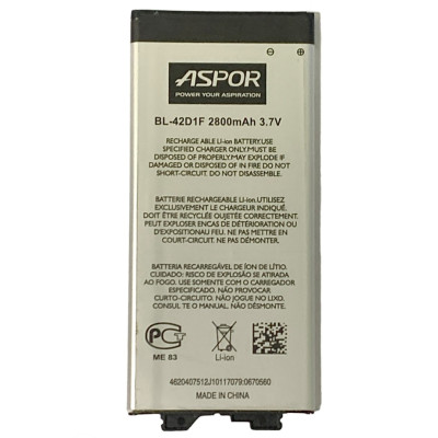 Акумулятор Aspor для LG BL-42D1F (G5) Акумулятор Aspor для LG BL-42D1F (G5)