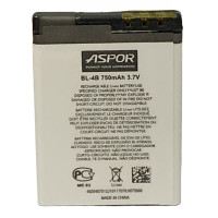 Акумулятор Aspor для Nokia BL-4B (2630/2760/6111) Акумулятор Aspor для Nokia BL-4B (2630/2760/6111)