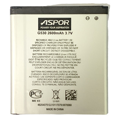 Акумулятор Aspor для Samsung G530 / J500 / J320 / J250 (BE-BG530CBE) Акумулятор Aspor для Samsung G530 / J500 / J320 / J250 (BE-BG530CBE)