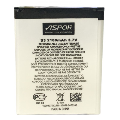 Акумулятор Aspor для Samsung S3 / i9300 (EB-L1G6LLU) Акумулятор Aspor для Samsung S3 / i9300 (EB-L1G6LLU)