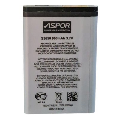Акумулятор Aspor для Samsung L700 / S3650 / C3322 / S5610 (AB463651B) Акумулятор Aspor для Samsung L700 / S3650 / C3322 / S5610 (AB463651B)