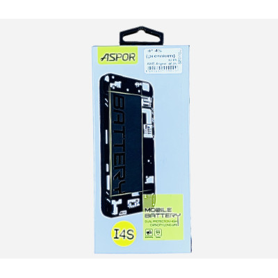 Акумулятор Aspor Premium для iPhone 4S