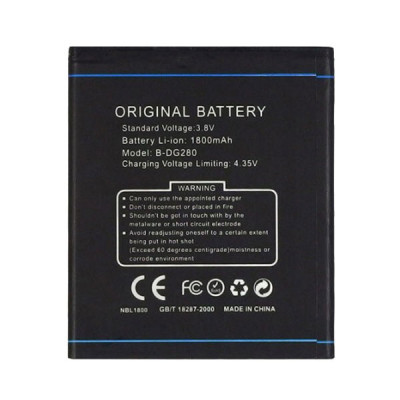 Акумулятор для Doogee DG280 1800mAh (B-DG280)