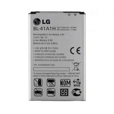 Акумулятор для LG F60 D390N / D392 2100mAh (BL-41A1H) Акумулятор для LG F60 D390N / D392 2100mAh (BL-41A1H)