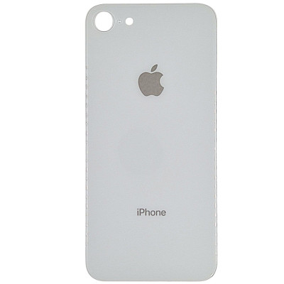 Задня кришка для iPhone 8 (big hole) White