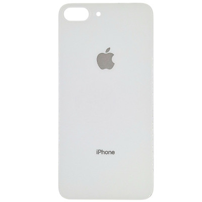 Задня кришка для iPhone 8 Plus (big hole) White