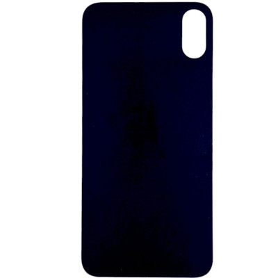 Задня кришка для iPhone X (big hole) Black