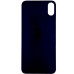 Задня кришка для iPhone X (big hole) Black