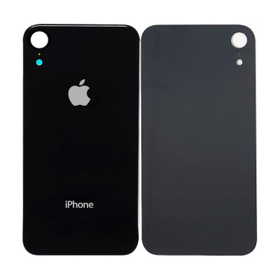 Задня кришка для iPhone XR (big hole) Black Задня кришка для iPhone XR (big hole) Black