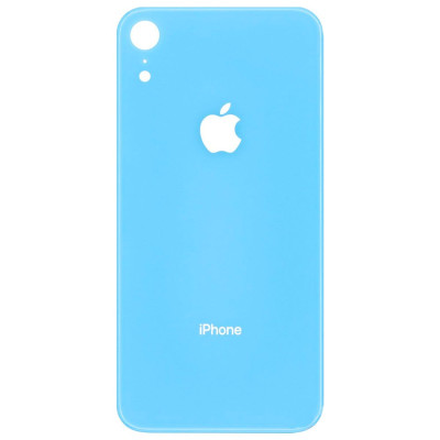 Задня кришка для iPhone XR (big hole) Light Blue