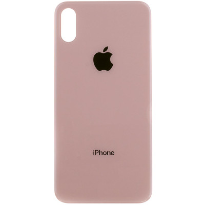 Задня кришка для iPhone XS (big hole) Rose/Gold Задня кришка для iPhone XS (big hole) Rose/Gold