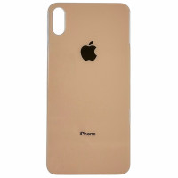 Задня кришка для iPhone XS Max (big hole) Rose Gold